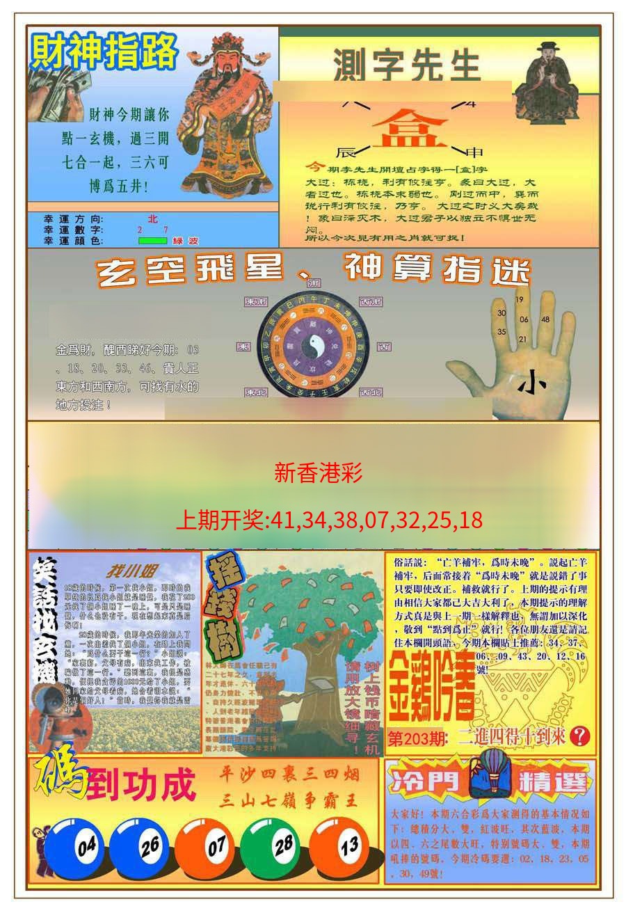 (新版)四柱预测B (新版)四柱预测B